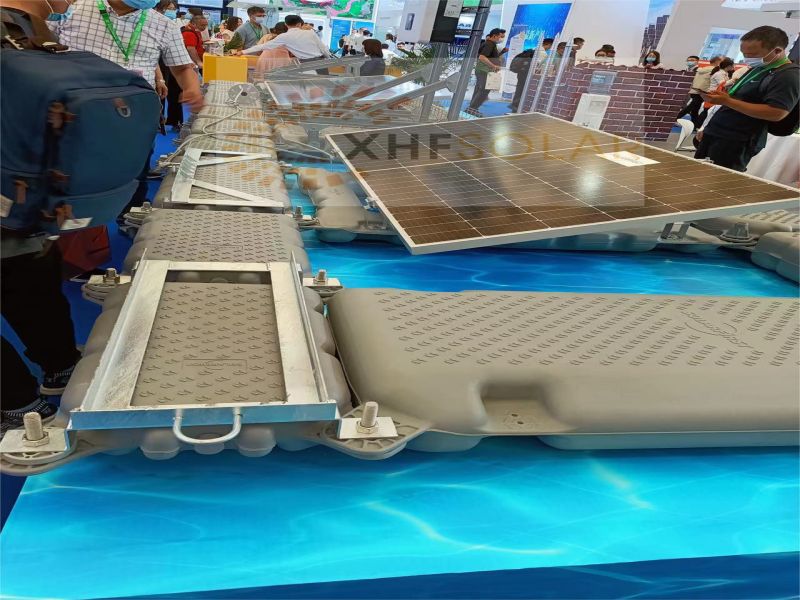 Solar Floating PV Mounting Exhibitiopn pictures