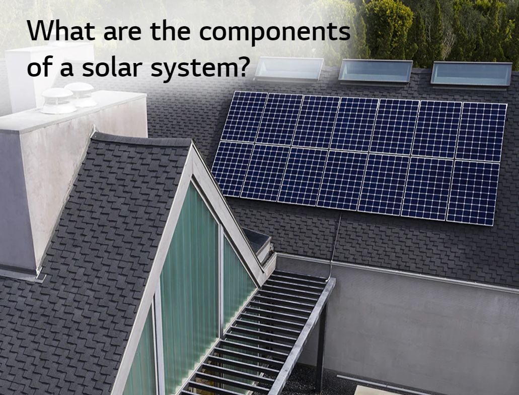 What  are the components of  a solar system