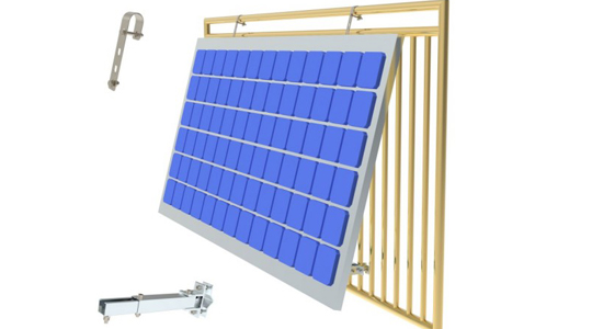 Home Balcony Easy Solar Panel Mounting Kits